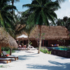 Bungalow de madera tropical de alta densidad