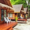 Bungalow de madera tropical de alta densidad