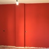 Cabecero rojo fuego