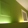 Cajón pladur luz indirecta pintado