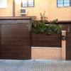 CERRAMIENTO EN PANEL EFECTO MADERA