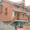 Chalets sin aplicar el revestimiento