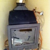 Instalar cassette chimenea con calentador agua
