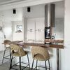 Cocina con barra americana