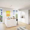 Cocina con gran isla central