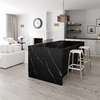 Cocina con isla y encimera Silestone