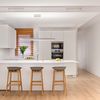 Cocina con península abierta al salón