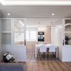 Cocina con puertas correderas