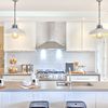 Cocina de estilo contemporáneo con isla