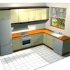 cocina dibujada