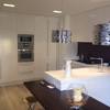 cocina en blanco brillo