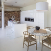 Cocina y salón totalmente conectados