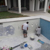 colocacion gresite paredes