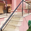 Construccion de barandillas en acero inoxidable y vidrio de seguridad