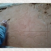 Creación de mural, diseño en molde