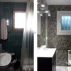 Cuarto de baño nº 1 (antes y después de la reforma)
