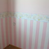 Decoración dormitorio Infantil con papel pintado.