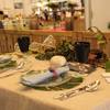 Decoración mesa de novios