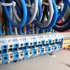 Derivaciones individuales bien embornadas con punteras y con cable libre de halógenos