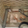 Desagüe de w.c y toma prevista para ducha y lavabo.