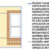 Descripción de las intervenciones en fachada