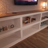 Detalle de mueble de obra de yeso laminado