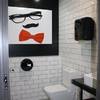 DISEÑO WC CABALLEROS CENTRO DE PELUQUERÍA Y ESTÉTICA