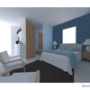 dormitorio desde el armario