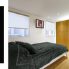 Dormitorio principal, antes y después.