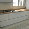 Encimera de cocina de madera maciza