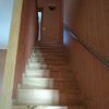 Escalera con papel