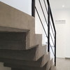 Escalera con zanca vista.