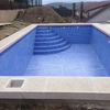 Escalera de acceso para piscina realizada en hormigón 