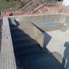Escalera de acceso terminada.