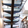 Escalera de cristal