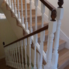 Escalera estilo clásico.