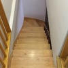 ESCALERA MADERA BARNIZADA