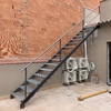 Escalera metálica