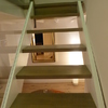 Escalera sin tabica