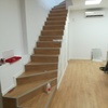 Escaleras forradas del sótano