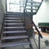 escaleras galvanizadas zona superior