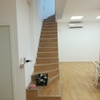 Escaleras terminadas , forradas con suelo laminado