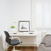 Escritorio en dormitorio