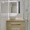 Espejo en baño pequeño