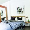 Espejo en el dormitorio