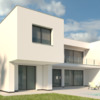 Fachada trasera (proyecto)