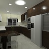 Foto cocina con electrodomesticos