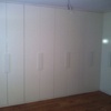 Frente de armario abatible puertas lacadas en blanco