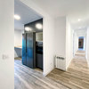Hall, cocina y pasillo
