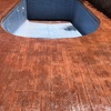 Hormigón Impreso Madera al rededor de la Piscina